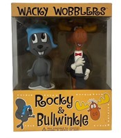 Rocky & Bullwinkle Funko Wacky Wobblers In Box
