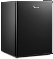 Midea 2.4 Cubic Ft Refrigerator, Black