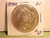 1878-S Morgan Dollar AU