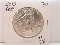 2013 American Silver Eagle BU