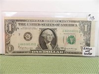 1969A Series $1 Fed Res Note