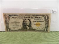 1935A Series US $1 Silver Certificate "South