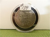 1878 7TF Rev 1979 Morgan Dollar – VF (Key Date)