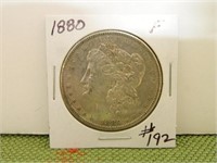 1880 Morgan Dollar – F