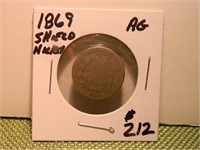 1869 Shield Nickel AG