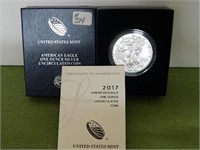 2017-W US Mint American Silver Eagle (UNC)