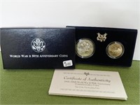 US Mint “50th Anniversary WWII Silver