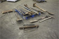 Assorted Tools & Shovels