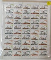 ICE VESSELS  CANADA STAMPS SEALED