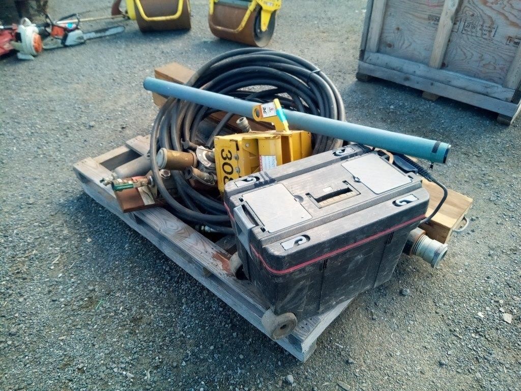 Skid of Pipe Buster Equipment