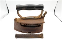 Antique Collectible Gas Iron By Bless and Drake