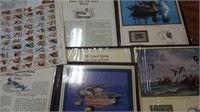 1982-1984 Duck stamp First Day of issue folios