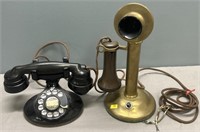 2 Antique Western Electric Telephones