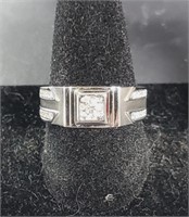 G18K White gold Diamond ring