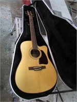 IBANEZ AW30ECE-NT-24-01 ELECTRIC ACOUSTIC GUITAR &