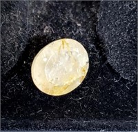 Golden Rutilate Quartz Gemstone 3.75 ct