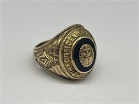 10K Gold 1949 Camden Catholic HS Ring.