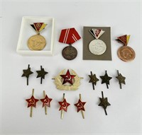 Collection of Russian Emblems and Medals