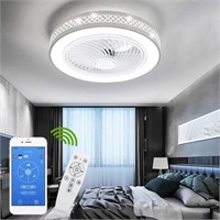 B4376  BLITZWILL Dimmable LED Ceiling Fan