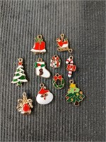 10 Pendants for Christmas Jewelry Making NIP