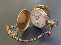 14K Gold Elgin National Pocket Watch 111 Grams