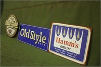 Hamm's, Old Style & City Club Beer Signs