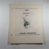 Magic of Frank Frazetta Vintage Fanzine Staple