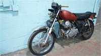 1981 Yamaha SR250 Motorcycle