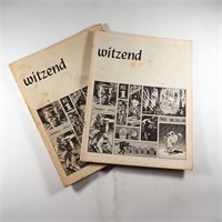 2 X Witzend #1 1966 Wallace Wood Underground Comix