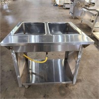 2 Well Propane Steam Table