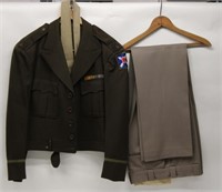 US Army Air Force "Pinks E. Greens" "IKE" Jacket
