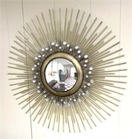 Vintage wall hanging mirror