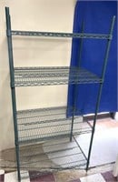 72" H by 36”W by 25”D shelving unit