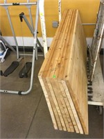 8 New Solid Wood 1x23 5/8 inch Boards - 6ft long