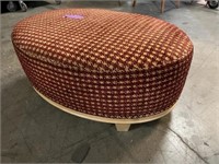 Foot rest Oval Houndstooth WDD000622