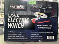 Country tuff 3,500lb electric winch