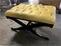 Ottoman yellow cushion WDD000575 black