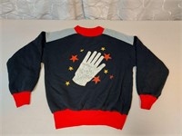 Michael Jackson MJ Shirt Glove Sweater Size M