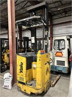 Yale Electric Stand Up Narrow Aisle Reach Forklift
