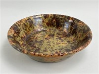 Very Good PA Decorated Redware Bowl.