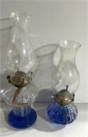 2 vintage will lamps