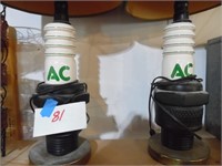 AC LAMPS(SHIP WITHOUT SHADES)