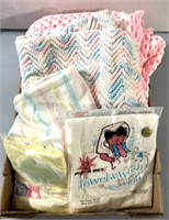 Baby blankets/wash cloths
