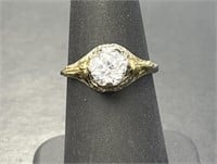 10KT Vintage Diamond Ring
