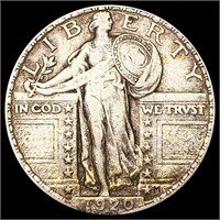 1920 Standing Liberty Quarter NICELY CIRCULATED