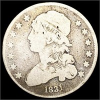 1831 Capped Bust Quarter NICELY CIRCULATED