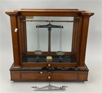 Antique Wm Ainsworth & Sons Apothecary Scale.