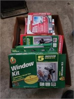 Lot window plastic insulation kits