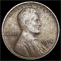 1914-D Wheat Cent NICELY CIRCULATED