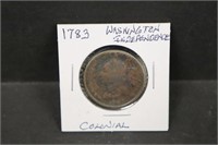 1783 Washington Independence Colonial Large Cent